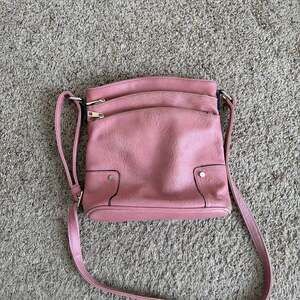 ALYSSA PINK GOLD Cross Body